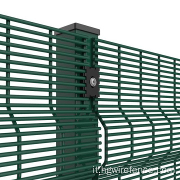 Vendita calda galvanizzata+recinzione in acciaio rivestito di potenza